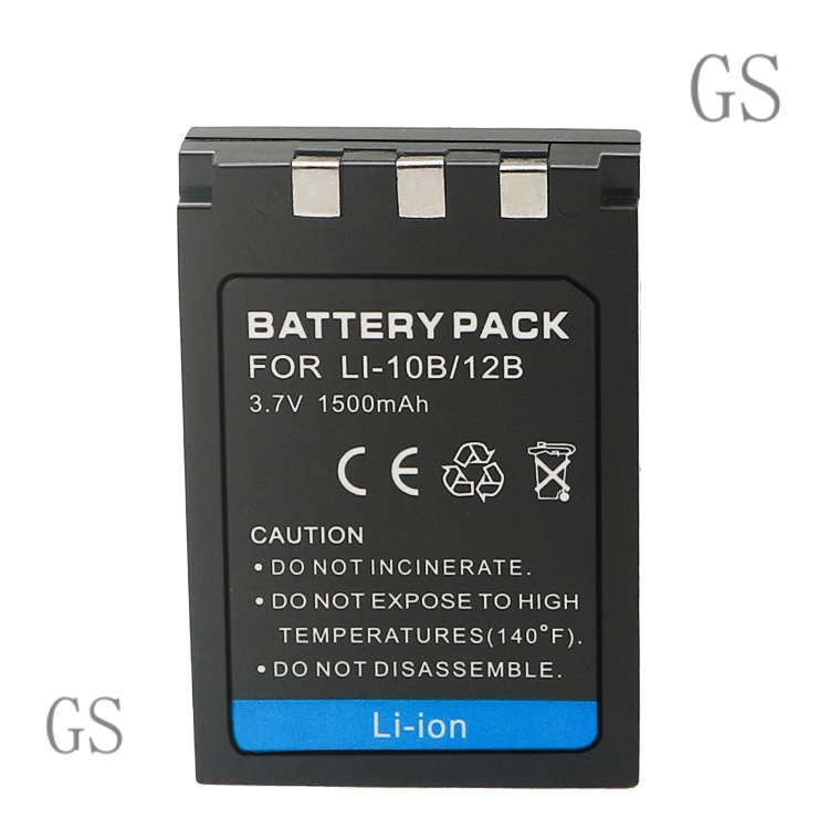 GS Suitable for Olympus LI-12B/10B Digital Camera Battery Lithium Battery