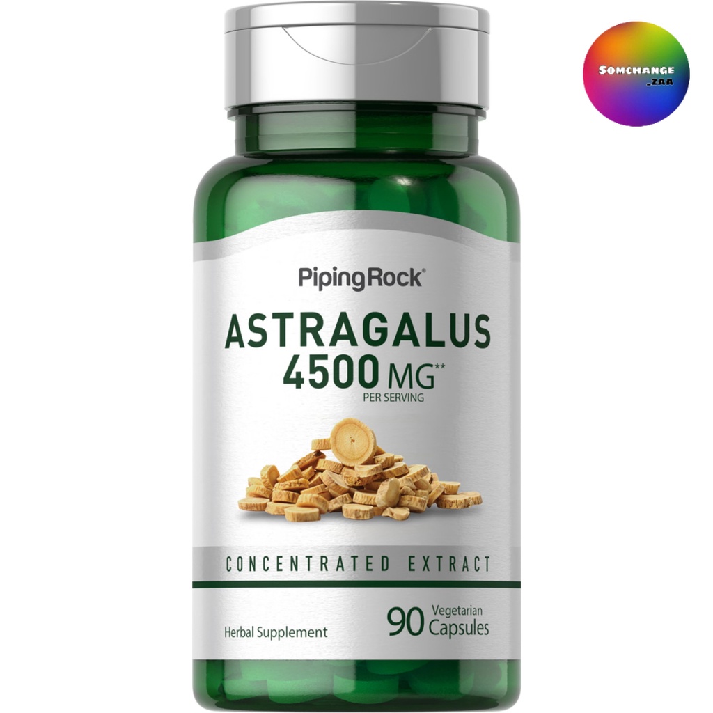 Astragalus Root 4,500 mg. (90Capsules) รากแอสทรากาลัส อึ้งคี้ ปักคี้ หวงฉี