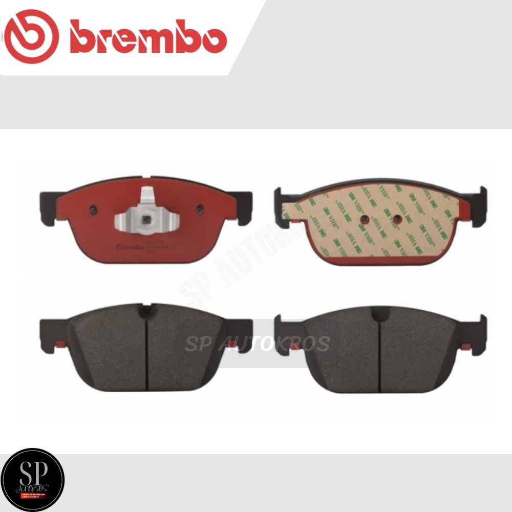 BREMBO ผ้าดิสเบรคหน้า VOLVO XC60 II, XC90 II, S90 II, V90 II, V60 II, XC40 14->  P86 027N