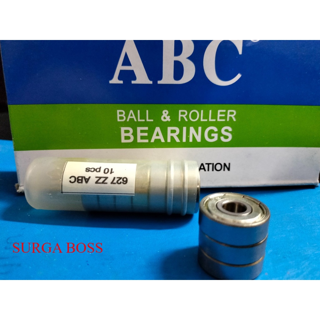 MINIMAL Bearing 627 ยี่ห้อ ZZ ABC (ซื้อขั้นต่ํา 10 ชิ้น)