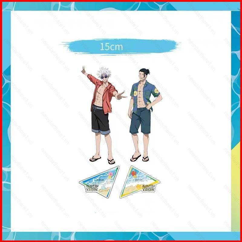 Ere1 โมเดลฟิกเกอร์อะคริลิค รูปอนิเมะมหาเวทย์ผนึกมาร Gojo Satoru Geto Suguru สําหรับตกแต่งบ้าน