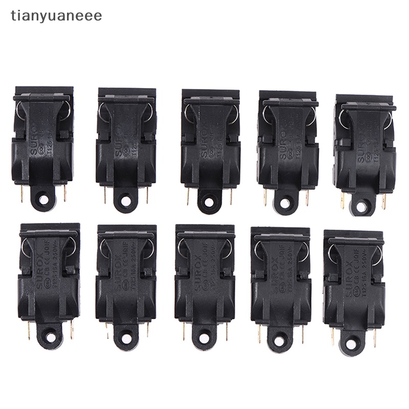 Tianyuaneee สวิตช์เทอร์โมสตัทหม้อไอน้ําไฟฟ้า 13A 16A 5 ชิ้น