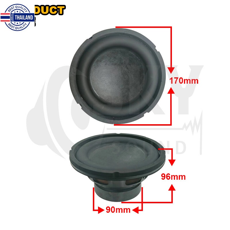 SKYSOUND LG ดอกซั 6.5 นิ้ว 4Ω 100W ซัเส 6.5 นิ้ว ดอกlg 6.5นิ้ว ลำโพง 6.5 นิ้ว เส ดอก6.5นิ้วซัเส เครื