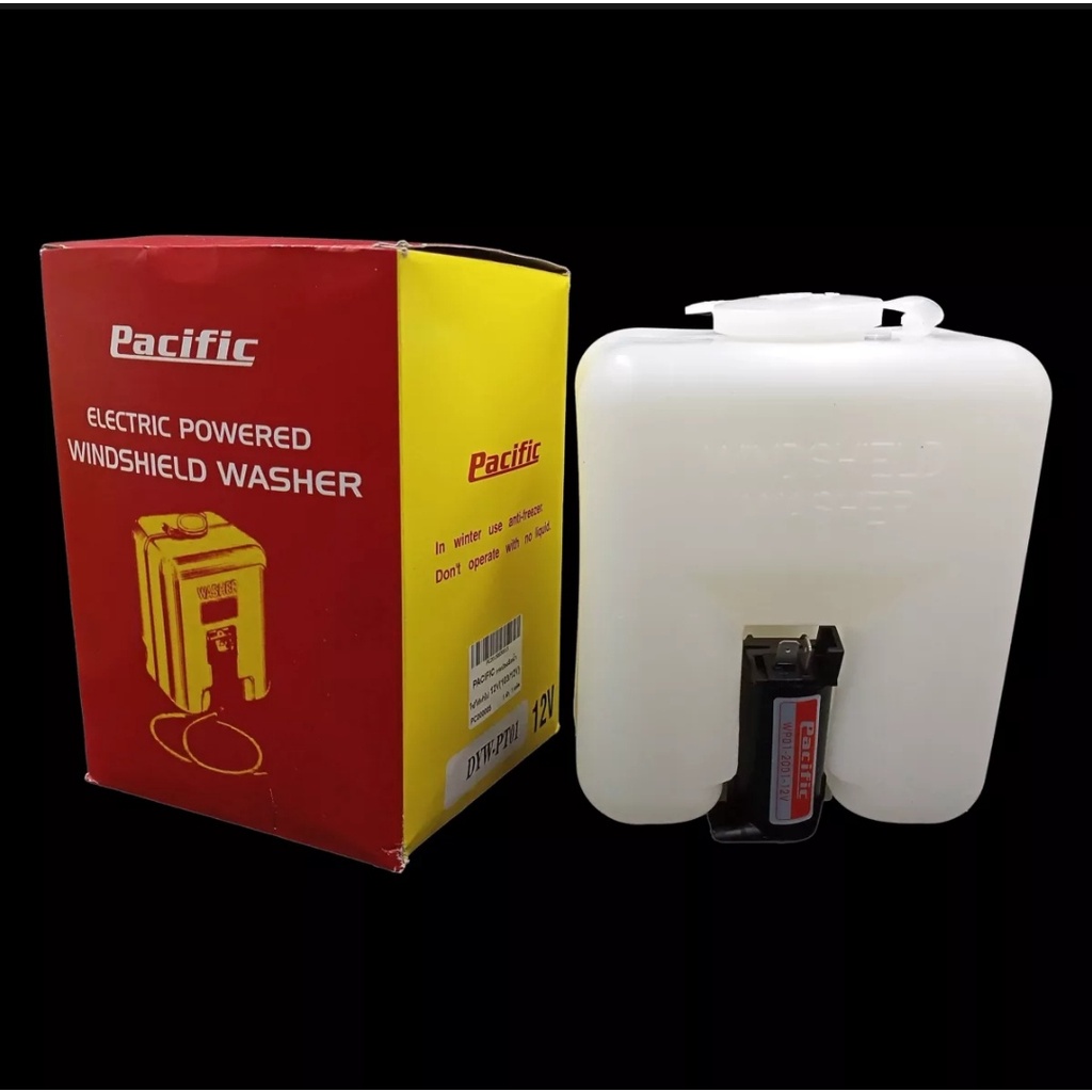 กระป๋องฉีดน้ำ 12V ทั่วไป PACIFIC .ใส่ได้ทุกรุ่น 1ลูก 8