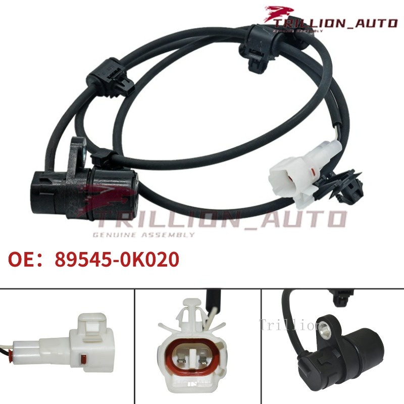 【ของแท้】เซนเซอร์ความเร็วล้อหลัง Abs สําหรับ Toyota Fortuner 2005-2015 89545-0K020 89546-0K020