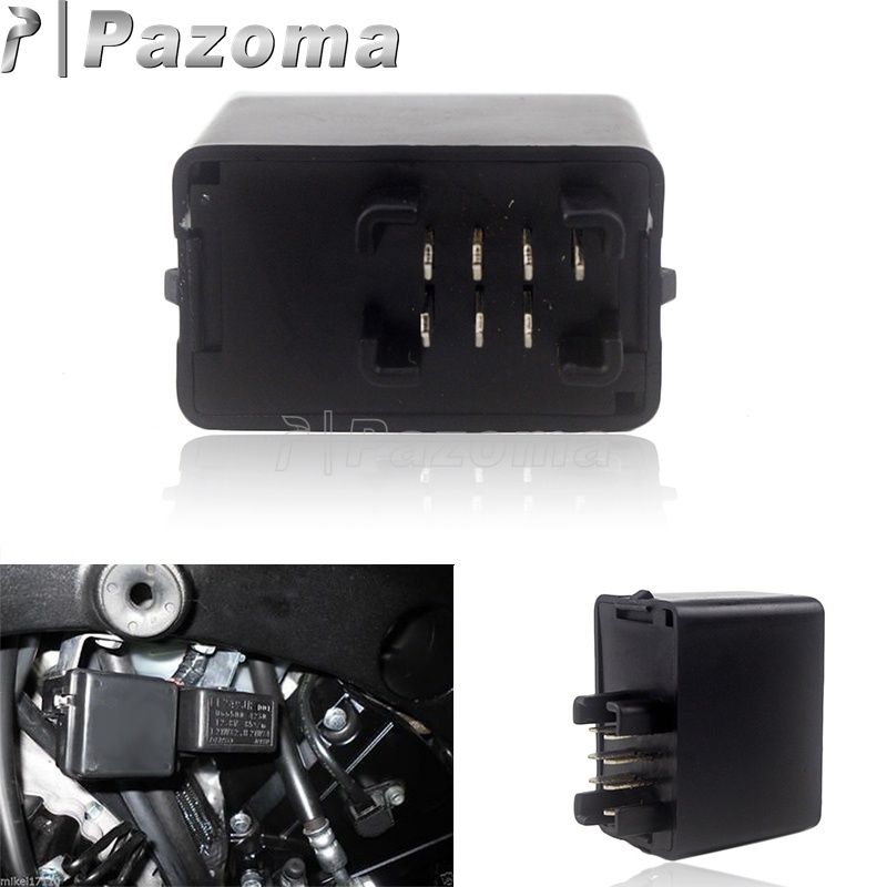 Pa 12-15V 7 PIN รถจักรยานยนต์ LED TURN V6 Flasher Relay สำหรับ Suzuki DR-Z 400S /Sm 2000-2010 GSX R 