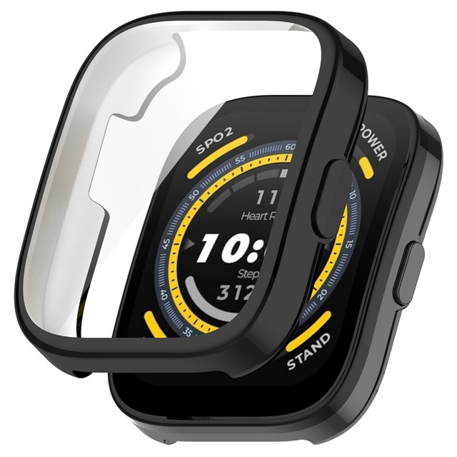 เคสสมาร์ทวอทช์+สาย amazfit bip5 สายนาฬิกาข้อมือ สเตนเลสสตีล สําหรับ Amazfit Bip 5 Bip5 Smart Watch Strap