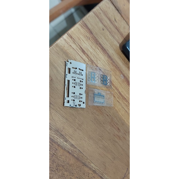 OPPO A15 A15S COMPATIBLE SIM CARD CONNECTOR 1 ชุด SIM SD CARD READER CONNECTOR