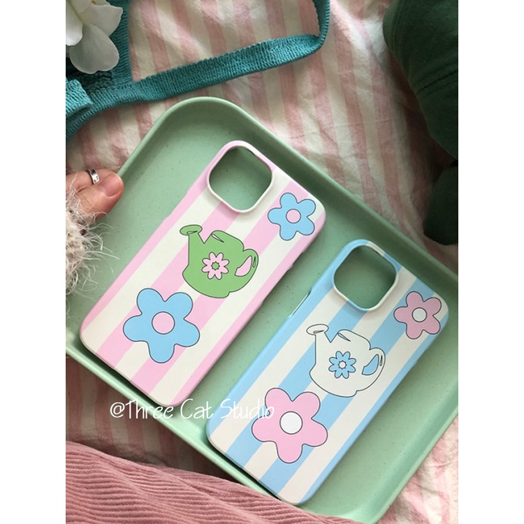 เคสโทรศัพท์มือถือแบบแข็ง ลายศิลปะ บล็อกเกอร์ สไตล์เกาหลี สําหรับ 15pro 14promax 11 12 13 xsmax 14plus