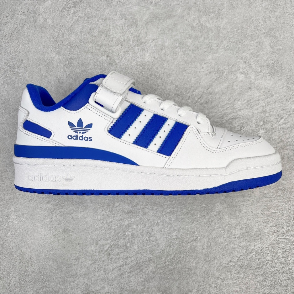 Adidas Originals Forum Low 'Cloud White/Royal Blue' FY7756 AD Sneakers Women Men Shoes