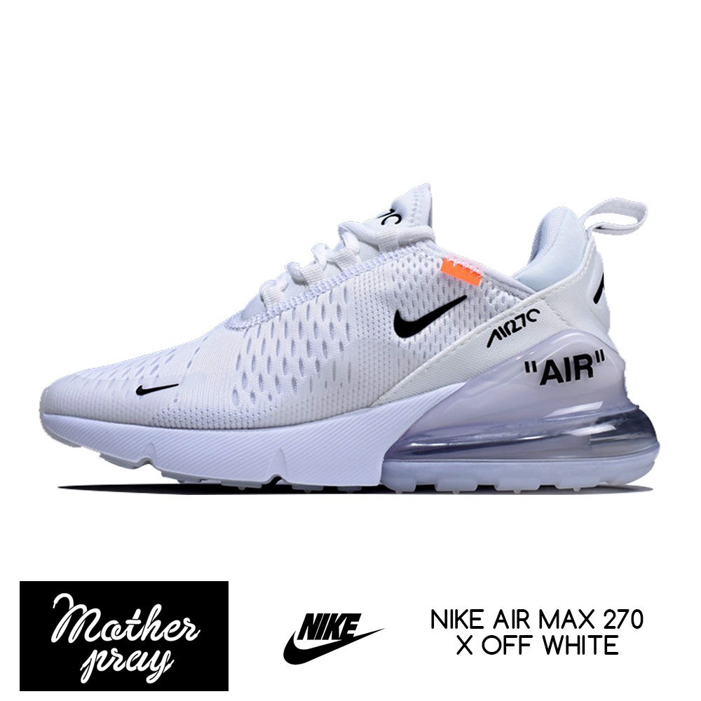 ♞Nike Nike Nike Air Max 270 X Off White qualidade Premium