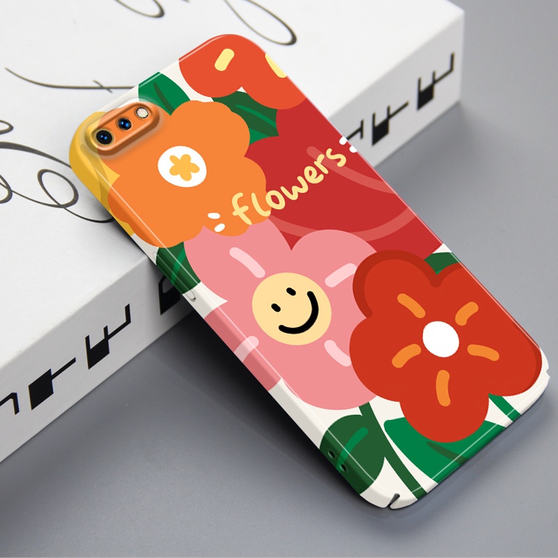 Fullprint Hardcase สําหรับ Oppo A1k สําหรับ Realme C2 C2s C20 C20A C11 3 3i 5 5i 5S 6i Narzo 10 6s 6