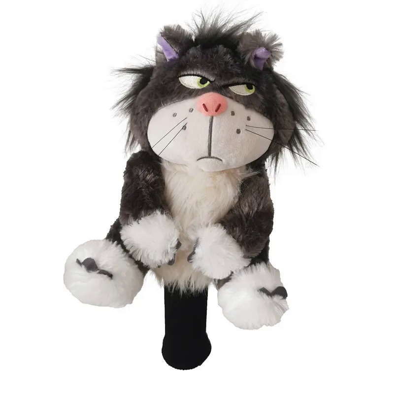 Personality cat Golf driver head cover golf club 460cc Totoro wood cover DR FW CUTE GIFT
