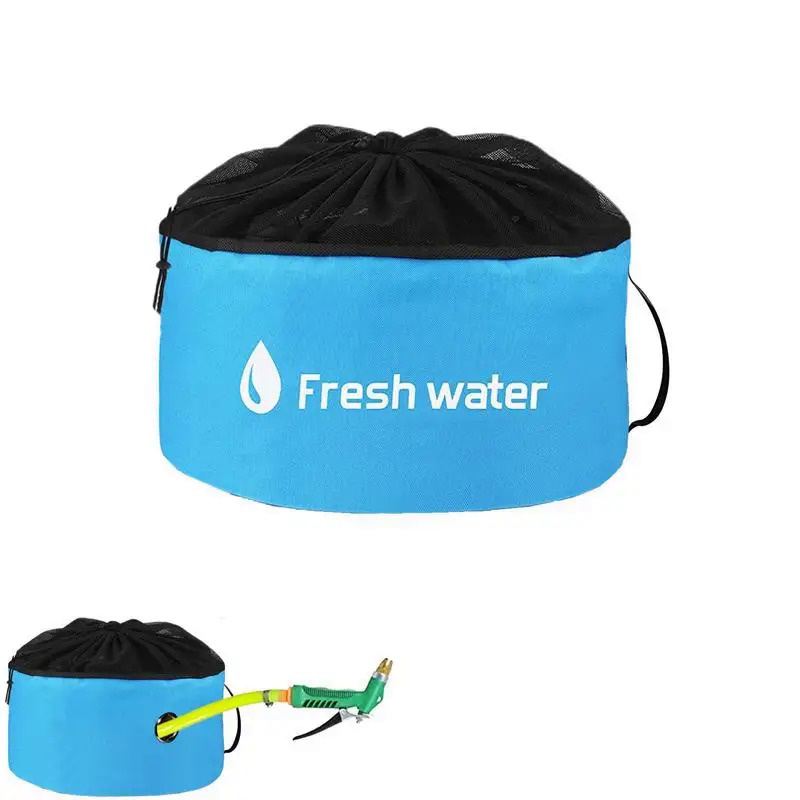RV Storage Utility Bag Dustproof Garden Hose Organizer Drawstring Sewer Pipe Bag RV Accessories Camp