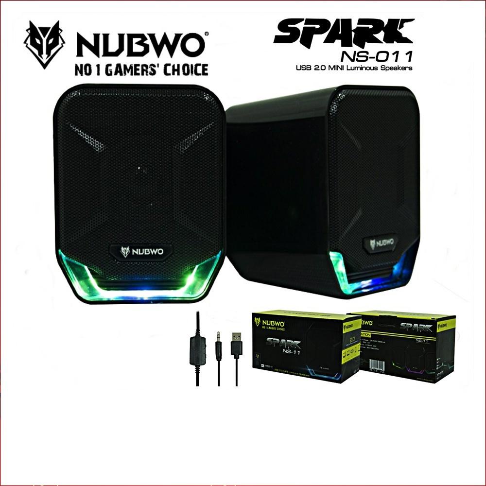NUBWO ลำโพงคอม แจ็คUSB Nubwo รุ่น NS-11/NS-39/NS-40/NS-41/NS-44 ของแท้ประกัน1ปี