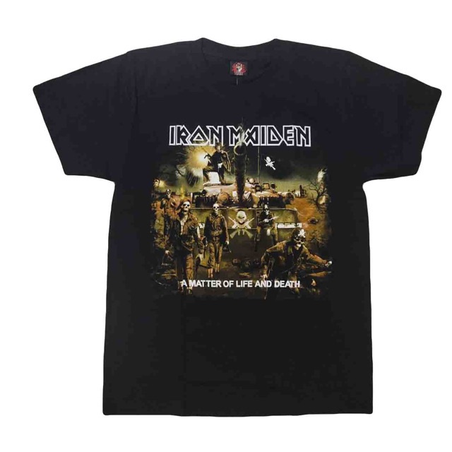 เมย์ a [S-5XL]เสื้อวง Iron Maiden rock -shir เสื้อวงร็อค Iron Maiden วงร็อค