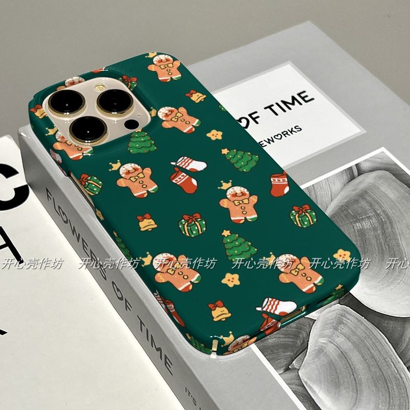 เคสโทรศัพท์มือถือแบบแข็ง ลายเค้กแมน คริสต์มาส สําหรับ เคส samsung a54 5g a73 a53 a52 a51 a50 a34 a30 a23 a21s a14 a13 a12 a11 a04 a03 คส s23ultra s21 s22