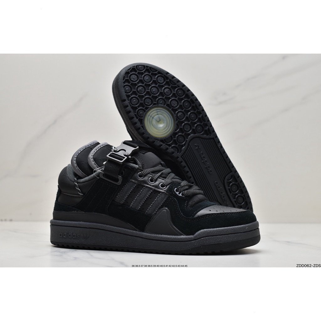 Adidas Bad Bunny original Forum men's skateboard running shoes casual sports fashion