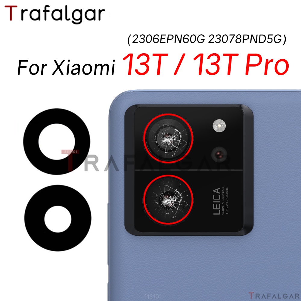 ฝาครอบเลนส์กล้องด้านหลัง แบบเปลี่ยน สําหรับ Xiaomi 13T 13T Pro 2306EPN60G 23078PND5G