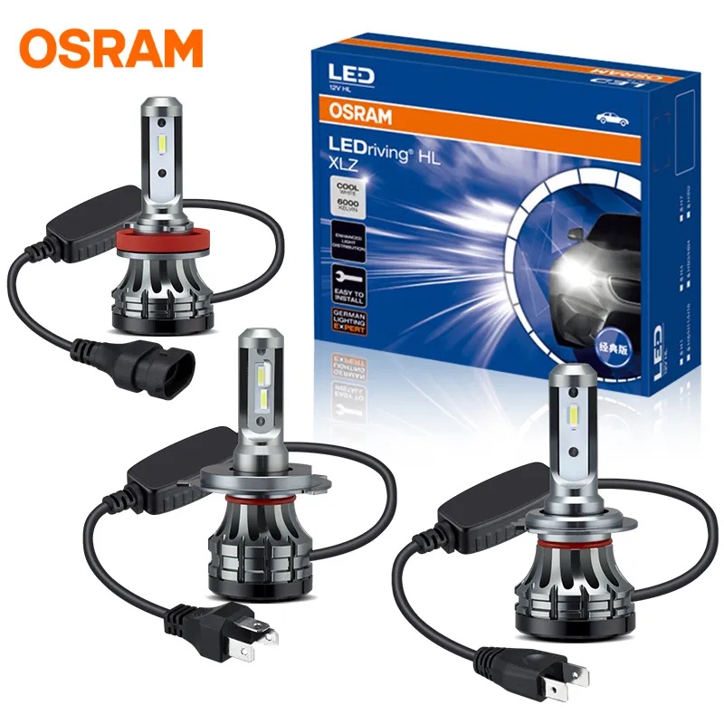 Osram H4 H7 H11 Led ไฟหน้าหลอดไฟ H8 9005/HB3 9006/HB4 9012 HIR2 หมอกไฟ 6000K 12V รถโคมไฟ OSRAM Origi