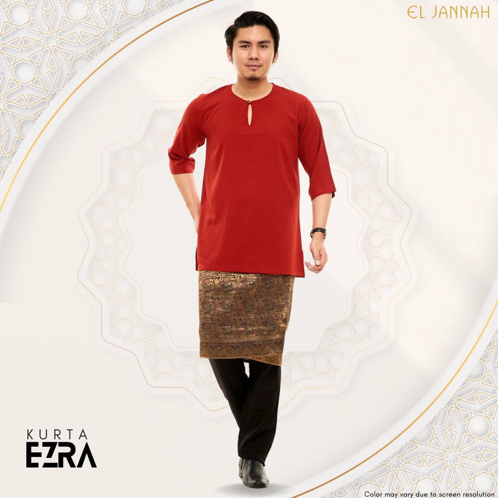 Kurta EZRA Men อิฐส้มแดง