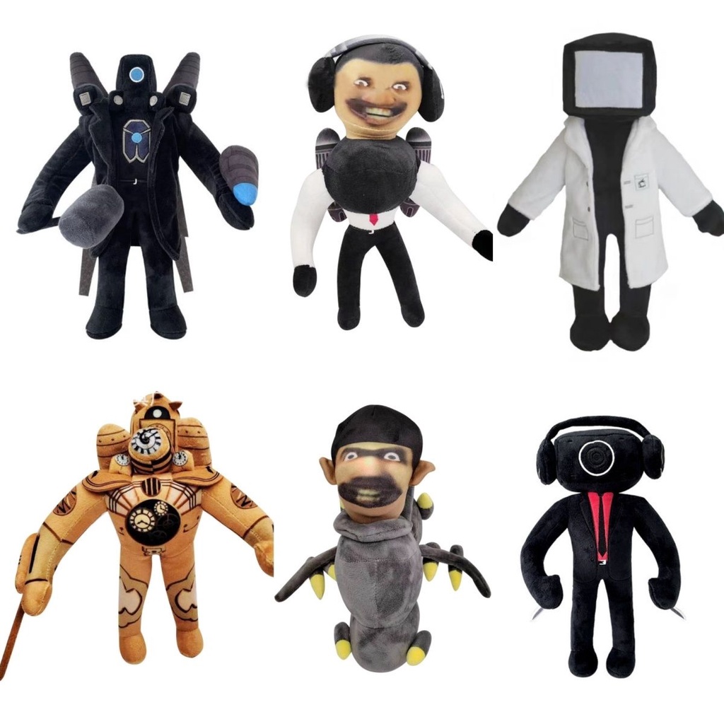 【พร้อมส่ง】การ์ด skibidi toilet ตุ๊กตาผู้ชายในห้องน้ํา ของเล่นสําหรับเด็ก นักเรียน ของขวัญวันเด็ก อิท