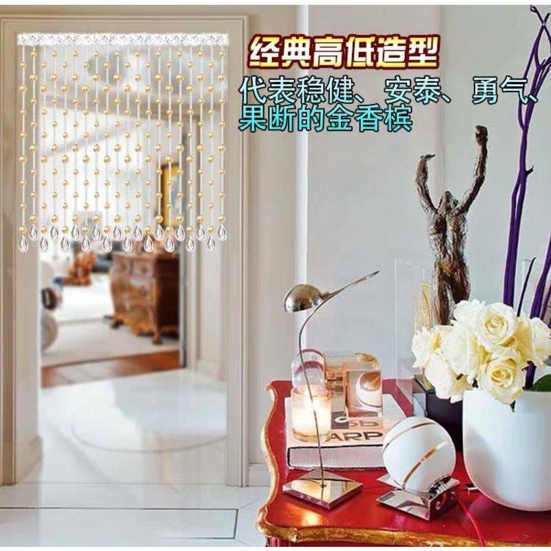 แนะนำ ผ้าม่าน ผ้าม่านลูกปัดคริสตัล เสริมฮวงจุ้ย สําหรับตกแต่งประตูห้องนอน ทางเข้า ราคาพิเศษ มีเก็บเงินปลายทาง