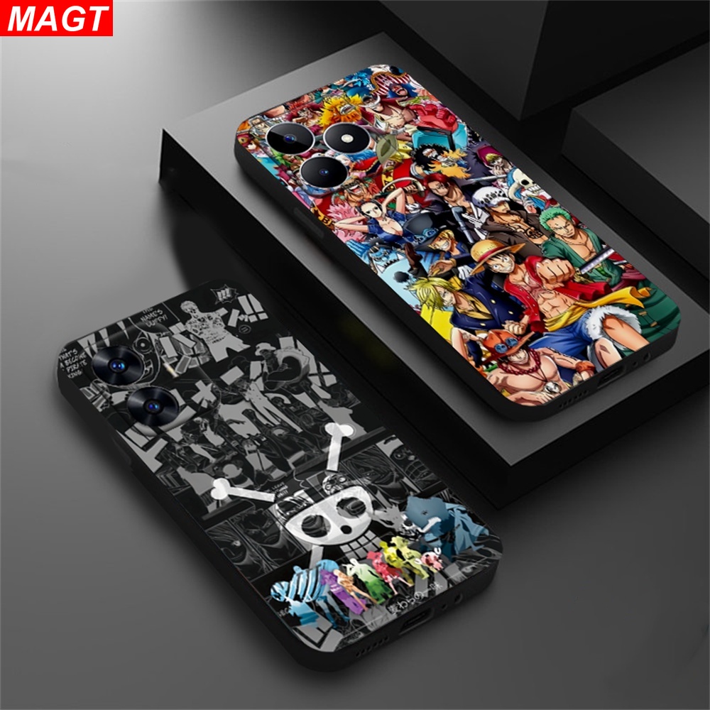 เคสโทรศัพท์มือถือ ลายการ์ตูนอนิเมะ One Piece สําหรับ Realme Note 50 C53 C55 11 C51 10 C35 C33 C31 C3