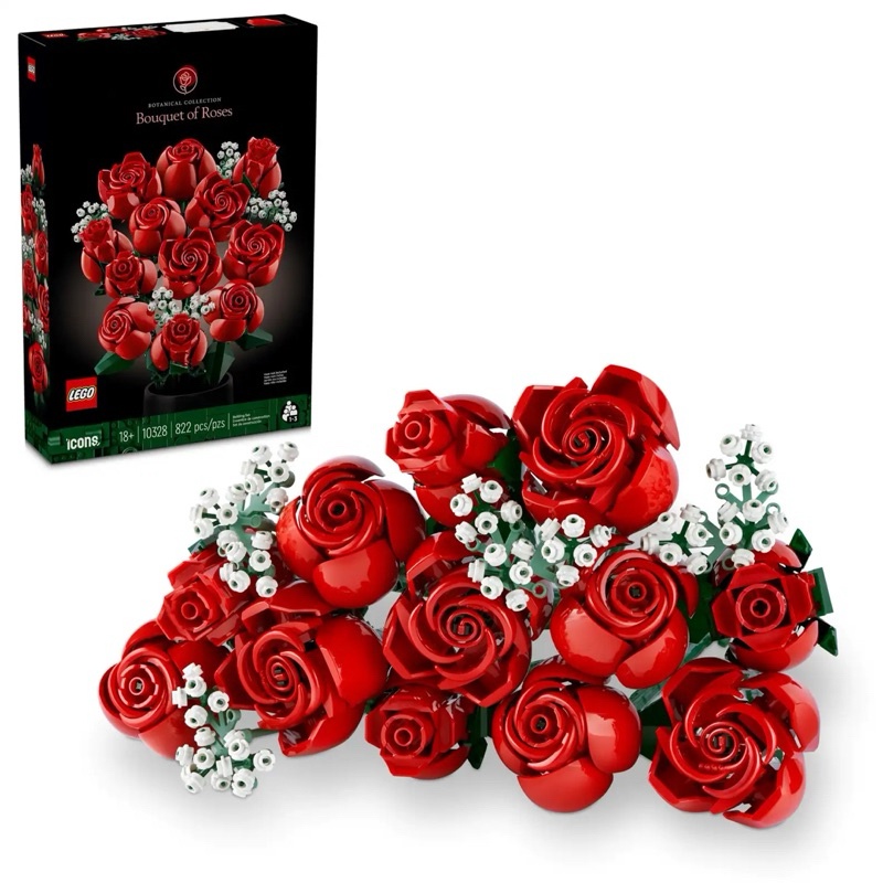 Lego 10328 Bouquet of Roses สินค้าของใหม่ การันตี ของแท้ 100%