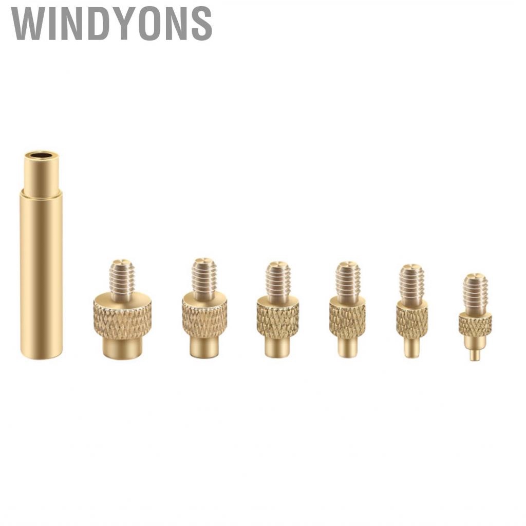 Windyons Heat Set Insert Tips  Tool Professional Multi Purpose Brass for 3D Printers