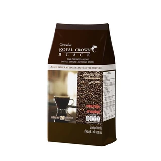 กาแฟดำ กิฟฟารีน รอยัล คราวน์ แบลค กาแฟสำเร็จรูป ชนิดเกล็ด Giffarine Royal Crown Black (1ห่อ/30ซอง)