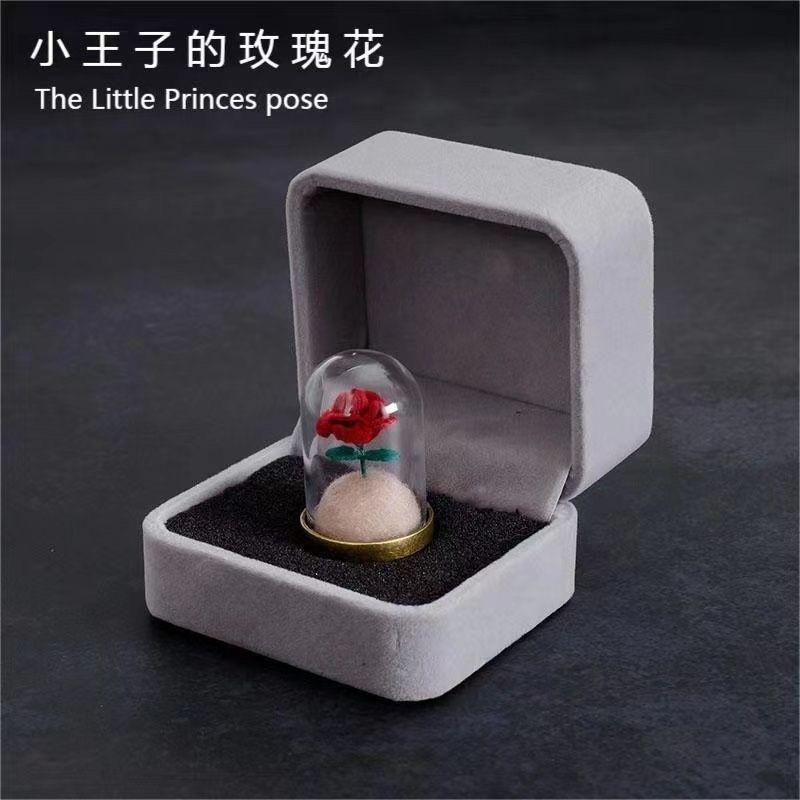 Hot# Spot# the Eternal Rose Glass Cover Series Birthday Gift for Girlfriend Valentine's Day Girlfriends Love.Q