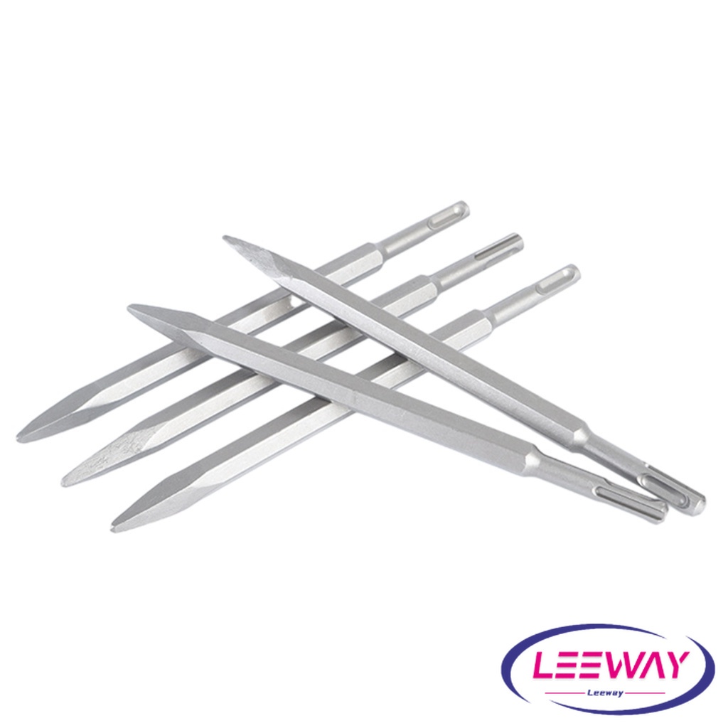 LW ดอกสกัดปากแบน ดอกสกัดปากแหลม​ ดอกแย็กปูน ดอกสกัดคอนกรีต  วัสดุเหล็ก 14*250mm Electric chisel head ราคา ถูกที่สุด ดีลบีเคเค แกลเลอรีภาพที่ 5