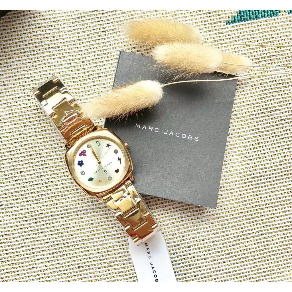 พร้อมสต็อก ！Marc jacobs MJ3548 MJ3549 MJ3550 - 34 mm 100% authentic brand name for women