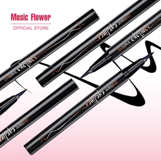 [Music Flower] BRILLIANT LIQUID EYELINER PEN บริลเลียนท์ ลิควิค อายไลเนอร์ เพน กันน้ำ24ชม.