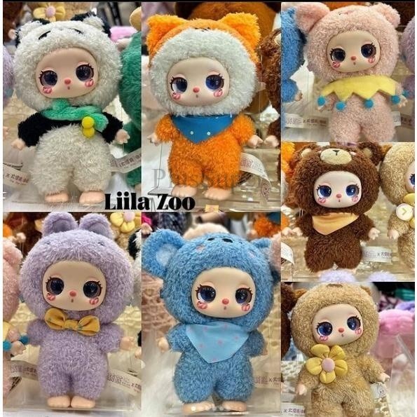 ตุ๊กตา Liila Cat Zoo V2  พวงกุญแจ แบบจุ่ม  พร้อมส่งในไทย