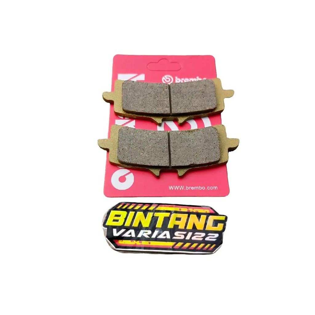 ผ้าเบรค Caliper 4p GP4 GP4RX M50 CNC 4 PISTON DiscPad เบรคคู่รถจักรยานยนต์ทอง