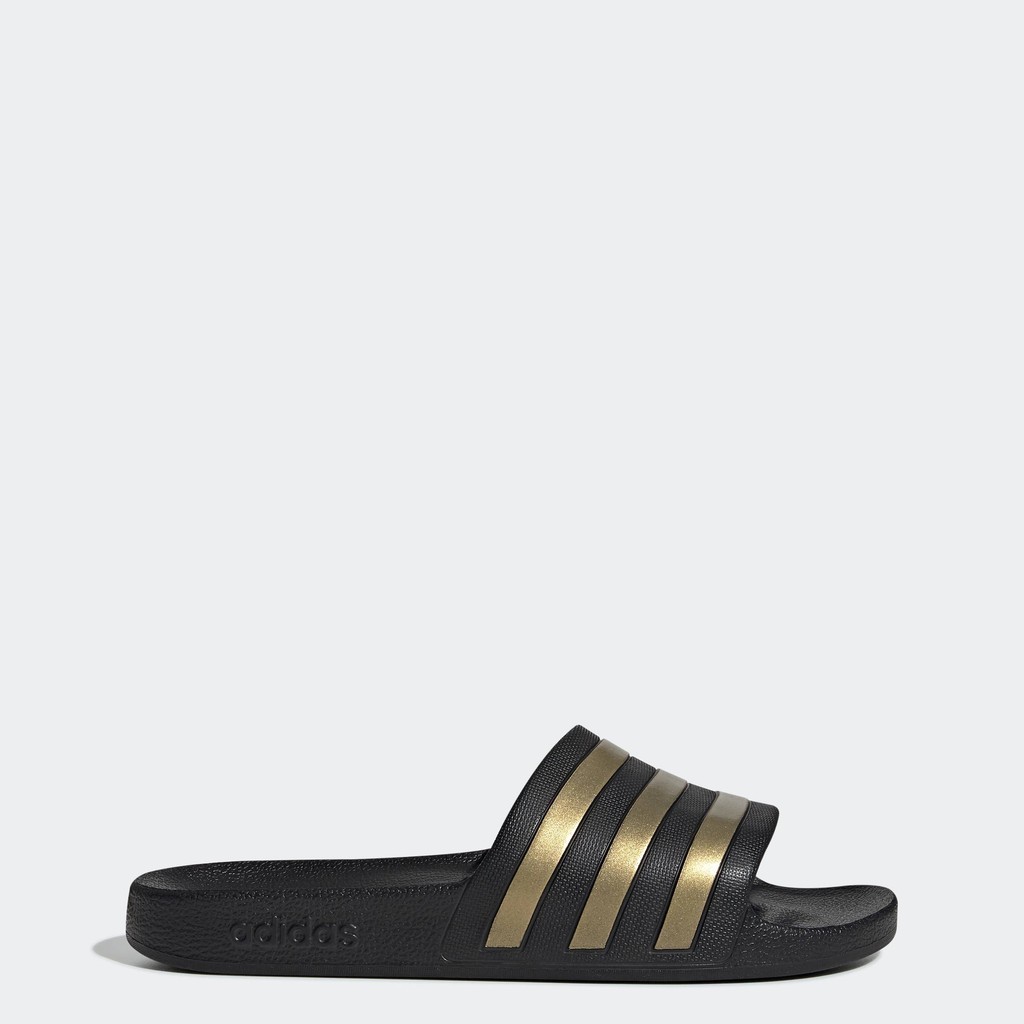 adidas ว่ายน้ำ & ไลฟ์สไตล์ รองเท้าแตะ Adilette Aqua Unisex สีดำ EG1758
