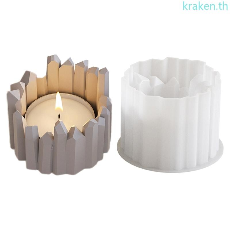 Kra ซิลิโคนหัตถกรรม Moulds Easy Demolding Moulds Creative Shape ฐานแม่พิมพ์ยืดหยุ่นซิลิโคนผู้ถือแม่พิมพ์