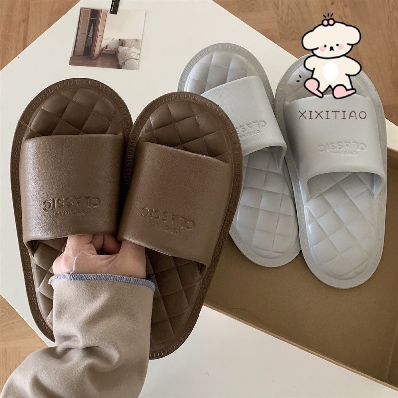 FAYAYA รองเท้าแตะ EVA รองเท้านิ่ม รองเท้าใส่ในบ้าน ผู้ชาย    ผู้หญิง  ใส่สบาย  รองเท้าห้องน้ำ กันลื่น