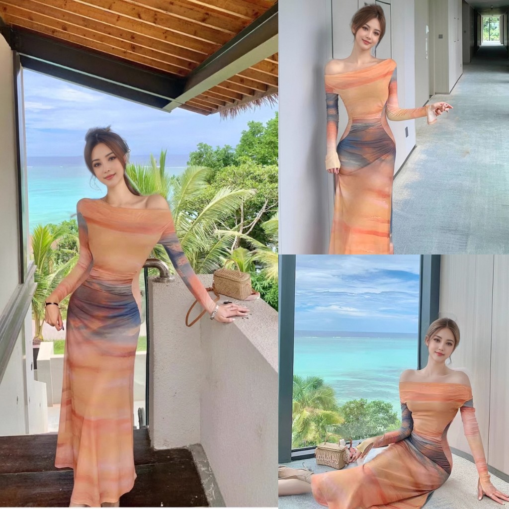 เดรสยาวทรงเอวสูงสไตล์แฟชั่น พร้อมให้คุณโดดเด่นในทุกงาน