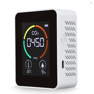 3 in 1 เครื่องตรวจจับคาร์บอนไดออกไซด์ Air คุณภาพ Monitor ความชื้นอุณหภูมิ Air Analyzer สําหรับ CO2 ดิจิตอล CO2 เมตรสําหรับ Home OfficeAir คุณภาพเมตร