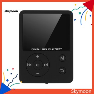 Skym* เครื่องเล่นเพลง MP3 MP4 หน้าจอสี ขนาดเล็ก 18 นิ้ว แบบพกพา พร้อมรูปแบบวิดีโอ AMV