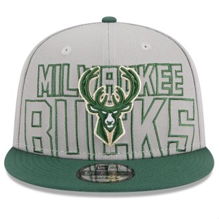 ใหม่ Milwaukee Bucks _ หมวกกีฬาแฟชั่น ปักลาย กันแดด ปรับได้ อเนกประสงค์ สําหรับผู้ชาย และผู้หญิง