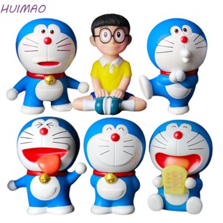 Huimao ตุ๊กตาฟิกเกอร์ Doraemon Nobita ขนาดเล็ก ของเล่นสําหรับเด็ก