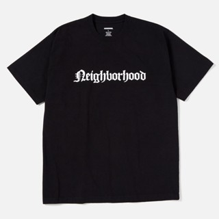 Neighborhood 3204 / C-TEE. Ss เสื้อยืดแขนสั้น พิมพ์ลายโกธิค