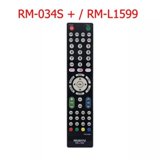 Coocaa ใหม่ ของแท้ รีโมตคอนโทรลทีวี สําหรับ RM-L1599 PRESTIZ TV Coocaa TV