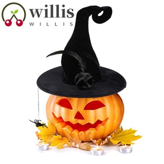 Willis หมวกแม่มด พร็อพคอสเพลย์ สําหรับปาร์ตี้ฮาโลวีน ผู้ชาย และผู้หญิง