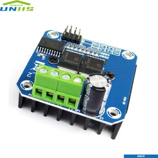 Uniis โมดูลควบคุมความเร็วมอเตอร์ 43A BTS7960 สําหรับยานพาหนะ Arduino