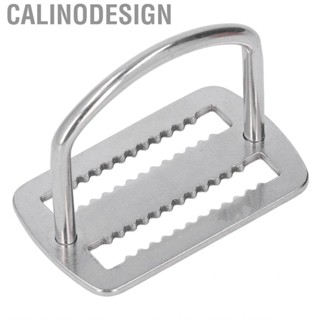 Calinodesign D-Rings Webbing Harness Belt Retainer Stainless Steel Slide Keeper Tool